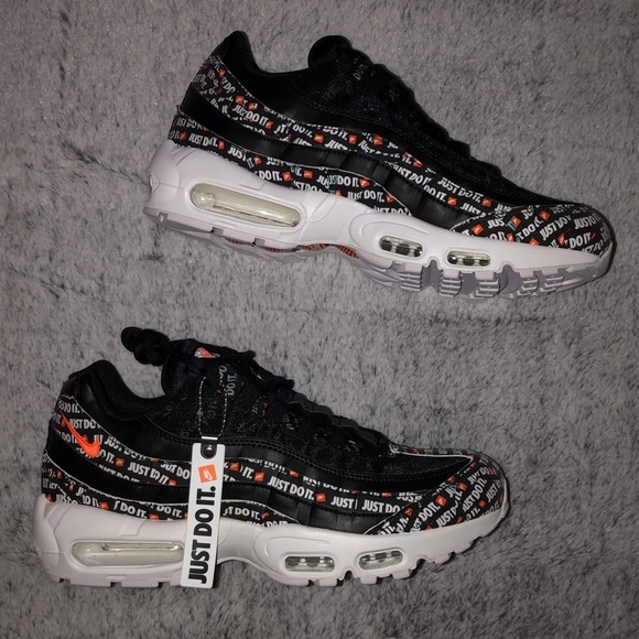 nike air max 95 se black/ black-white-total orange nike air max 95 se black/ black-white-total orange
